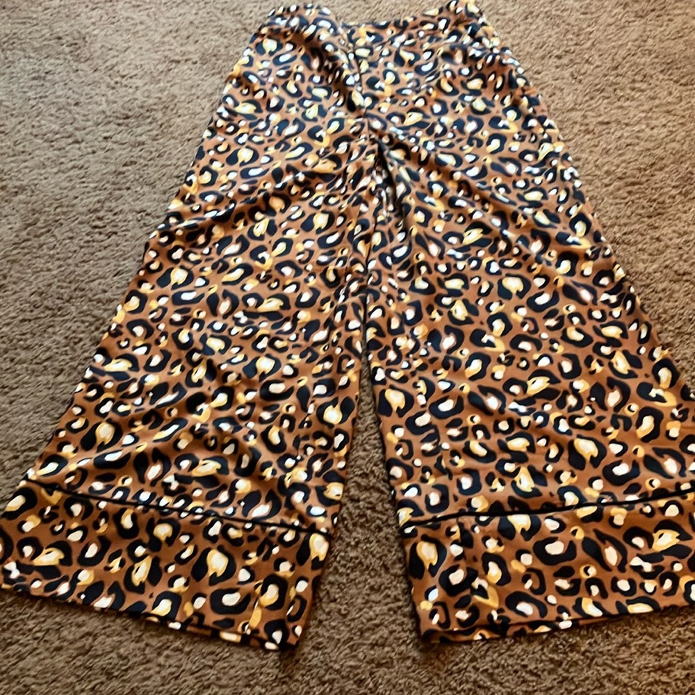Express size 4 wide leg high rise pants.